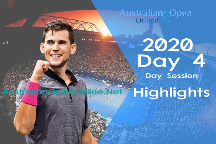 Australian Open Day 4 2020 Highlights Day Session