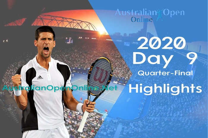 Raonic VS Djokovic Quarterfinal Highlights 2020