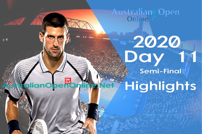 Federer VS Djokovic Semi Final Highlights 2020